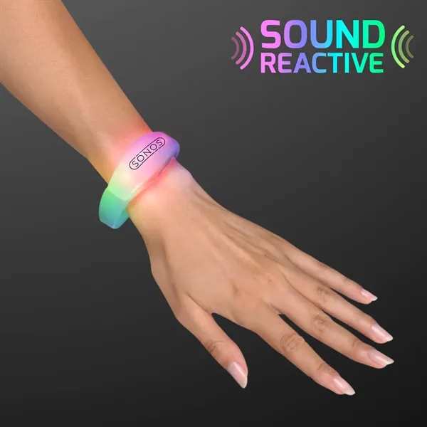 Sound Activated Light Up LED Flashing Bracelets - Sound Activated Light Up LED Flashing Bracelets - Image 34 of 36