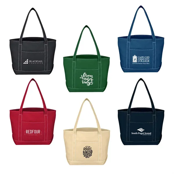 Medium Starboard Cotton Canvas Tote Bag - Medium Starboard Cotton Canvas Tote Bag - Image 0 of 6