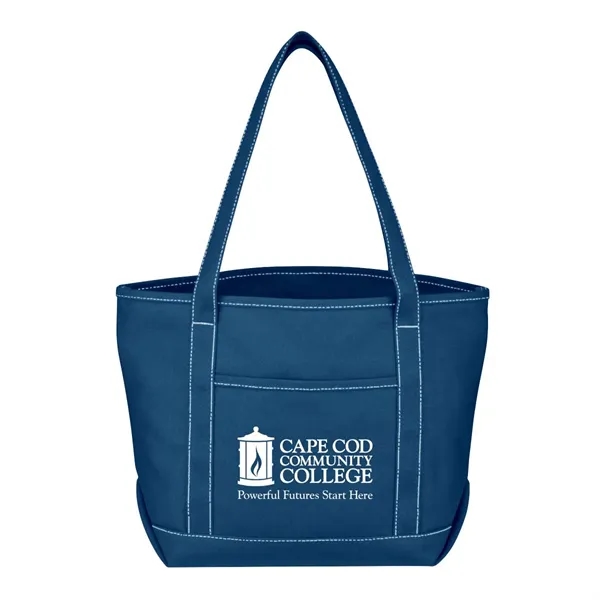 Medium Starboard Cotton Canvas Tote Bag - Medium Starboard Cotton Canvas Tote Bag - Image 5 of 6