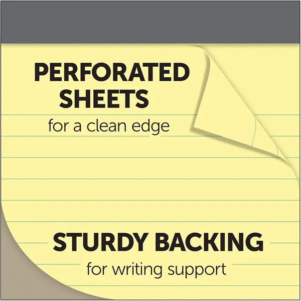 Wide Ruled 8.5" x 11.75" Lined Writing Notepads W/ 50 Sheets - Wide Ruled 8.5" x 11.75" Lined Writing Notepads W/ 50 Sheets - Image 3 of 4