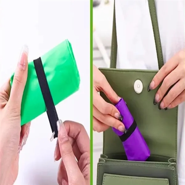 Reusable Grocery  Foldable Machine-Washable Shopping Bags - Reusable Grocery  Foldable Machine-Washable Shopping Bags - Image 3 of 4