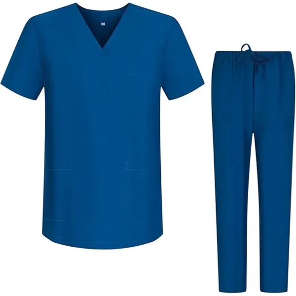 Unisex Medical Scrubs Hospital Uniform Surgical Clothes - Unisex Medical Scrubs Hospital Uniform Surgical Clothes - Image 4 of 4