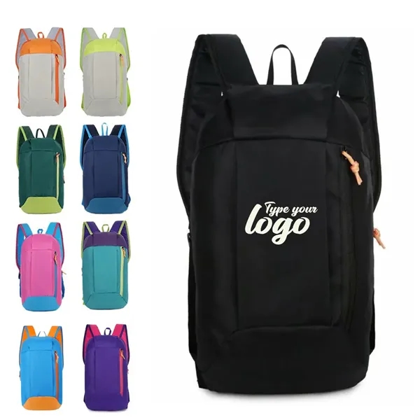 Nylon Sports Gym Backpack for Soccer Fitness - Nylon Sports Gym Backpack for Soccer Fitness - Image 0 of 3