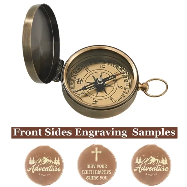 Compass Survival Pocket Watch for Hiking and Camping - Compass Survival Pocket Watch for Hiking and Camping - Image 0 of 3
