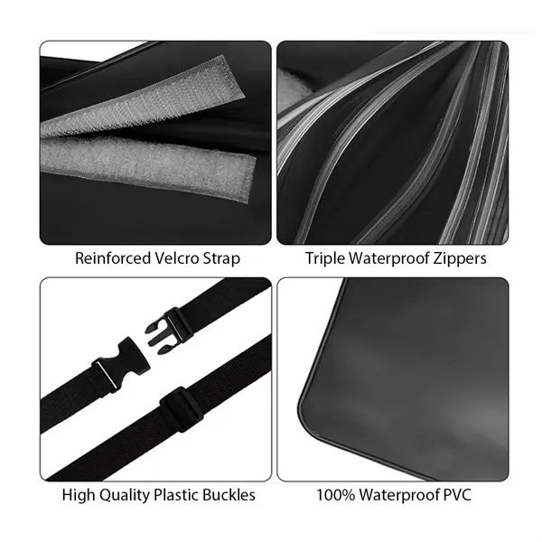 Waterproof Phone Waist Strap Pouch Beach Dry Bag for Travel - Waterproof Phone Waist Strap Pouch Beach Dry Bag for Travel - Image 2 of 4