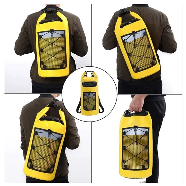 Dry Bag Backpack for Beach Kayaking and Camping Essentials - Dry Bag Backpack for Beach Kayaking and Camping Essentials - Image 2 of 4
