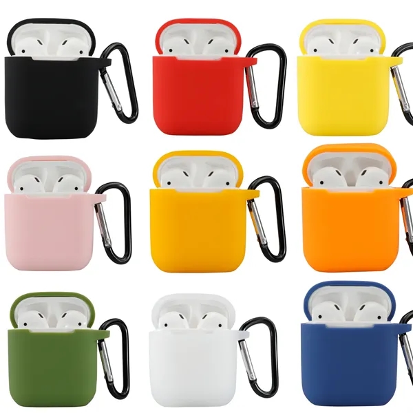Soft Silicone Earbud Charging Case Cover - Soft Silicone Earbud Charging Case Cover - Image 2 of 2