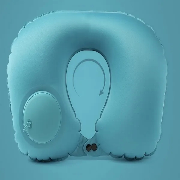 Milk Silk Inflatable Travel Neck Pillow - Milk Silk Inflatable Travel Neck Pillow - Image 4 of 4