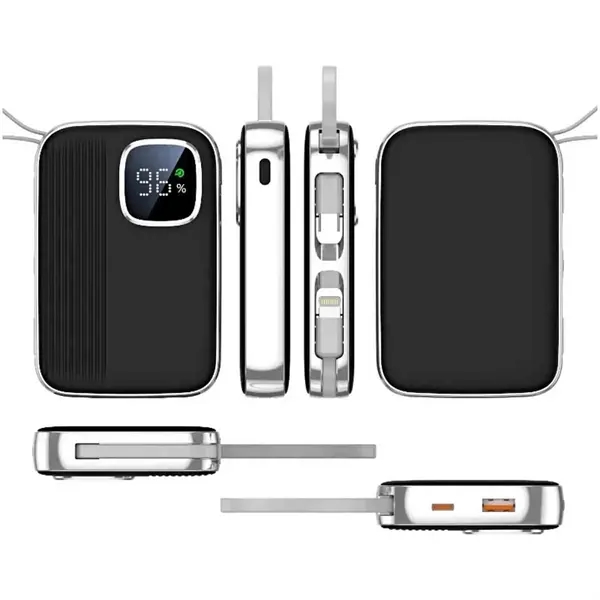 10000mAh Power Bank Bulit In Cable - 10000mAh Power Bank Bulit In Cable - Image 1 of 3