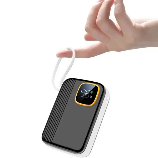 10000mAh Power Bank Bulit In Cable - 10000mAh Power Bank Bulit In Cable - Image 2 of 3