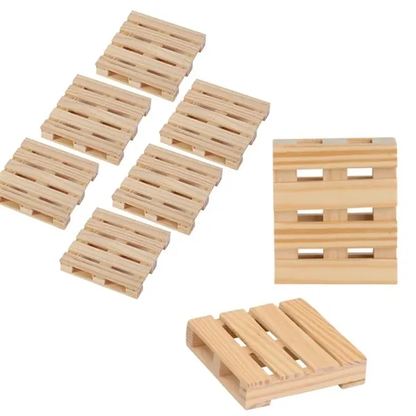 Wood Pallet Drink Coasters - Wood Pallet Drink Coasters - Image 0 of 1
