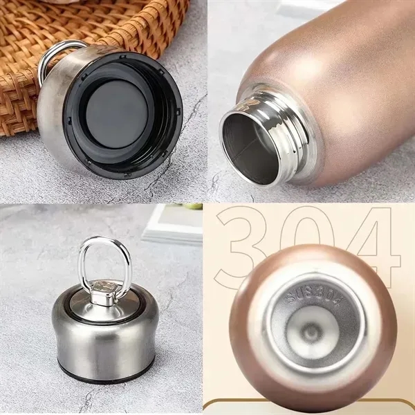 10 OZ Durable Insulated Water Bottle Leakproof Eco-Friendly - 10 OZ Durable Insulated Water Bottle Leakproof Eco-Friendly - Image 3 of 4