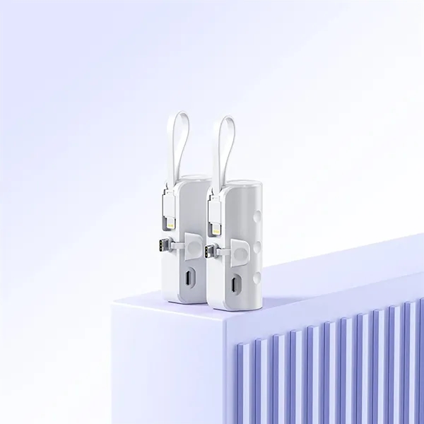 5000mAh Mini  pocket wireless capsule power bank - 5000mAh Mini  pocket wireless capsule power bank - Image 5 of 5