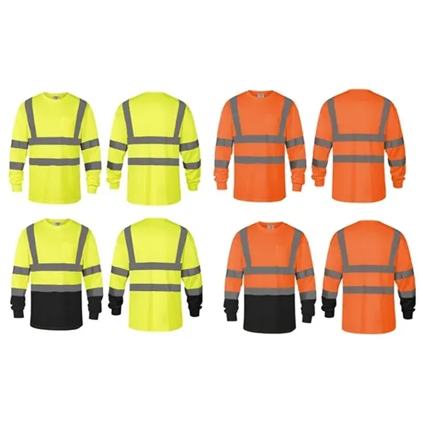 High Visibility Reflective Safety T-Shirt - High Visibility Reflective Safety T-Shirt - Image 1 of 5