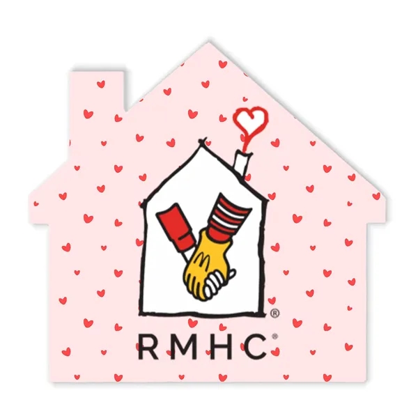 40 pt. Pulpboard Coaster, 3.5" House, Digital - 40 pt. Pulpboard Coaster, 3.5" House, Digital - Image 0 of 0