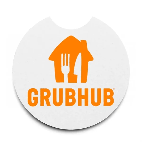 40 pt. Pulpboard Coaster, 2.5" Car - 40 pt. Pulpboard Coaster, 2.5" Car - Image 0 of 2