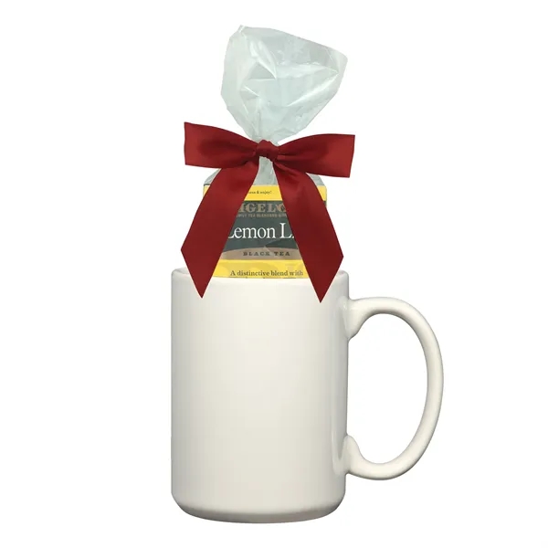 15 Oz. Full Color Mug with Four Assorted Tea Bags - 15 Oz. Full Color Mug with Four Assorted Tea Bags - Image 1 of 2