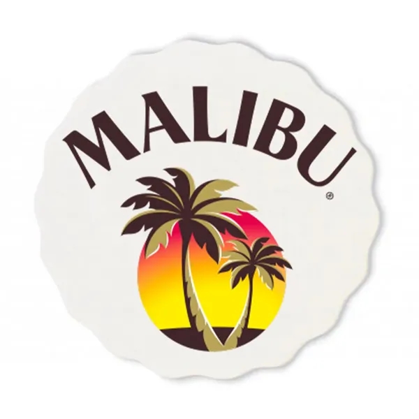 40 pt. Pulpboard Coaster, 3.625" Scalloped, Digital - 40 pt. Pulpboard Coaster, 3.625" Scalloped, Digital - Image 0 of 0