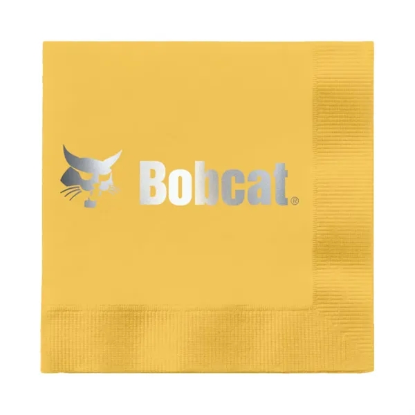 Foil Stamped Colorware Dinner Napkin - 1/4 Fold - Foil Stamped Colorware Dinner Napkin - 1/4 Fold - Image 0 of 25