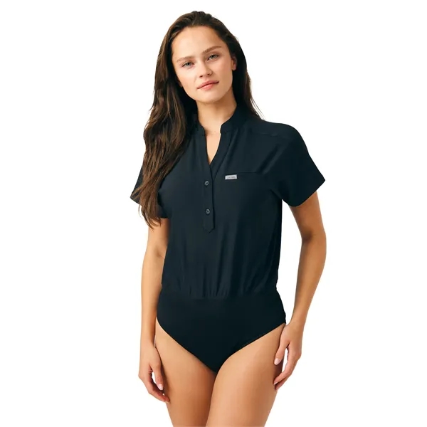 Landau - Forward - Women's One-Pocket Scrub Bodysuit - Landau - Forward - Women's One-Pocket Scrub Bodysuit - Image 0 of 7