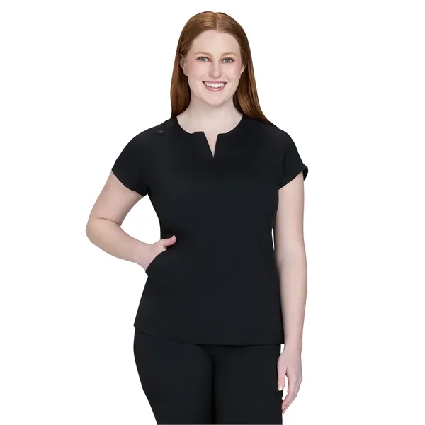Lite - Women's Two-Pocket Split-V-Neck Scrub Top - Lite - Women's Two-Pocket Split-V-Neck Scrub Top - Image 0 of 3