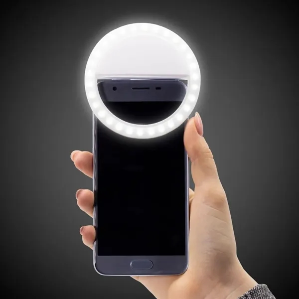 3.5" White Selfie/Encore/Concert Ring Light - 3.5" White Selfie/Encore/Concert Ring Light - Image 2 of 5