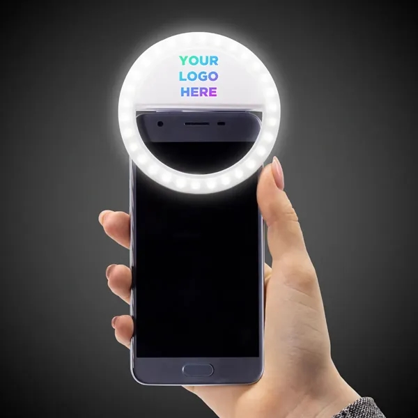 3.5" White Selfie/Encore/Concert Ring Light - 3.5" White Selfie/Encore/Concert Ring Light - Image 1 of 5