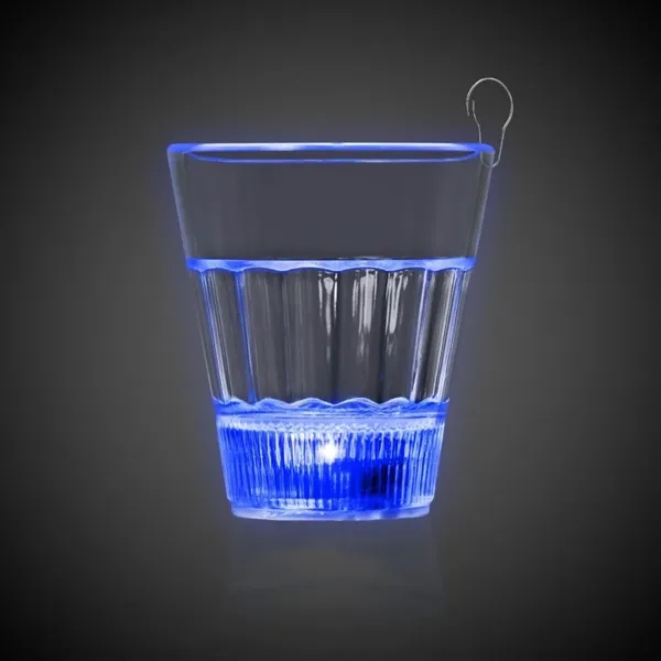 Blue LED 2 oz Shot Glass Medallion - Blue LED 2 oz Shot Glass Medallion - Image 5 of 5