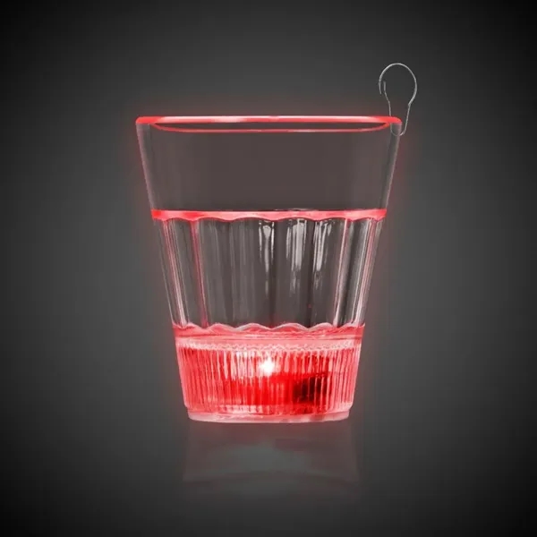 Red LED 2oz Shot Glass Medallion - Red LED 2oz Shot Glass Medallion - Image 5 of 5