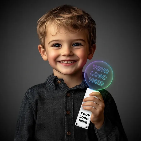 Light Up Clear Circle Wand - Light Up Clear Circle Wand - Image 0 of 5