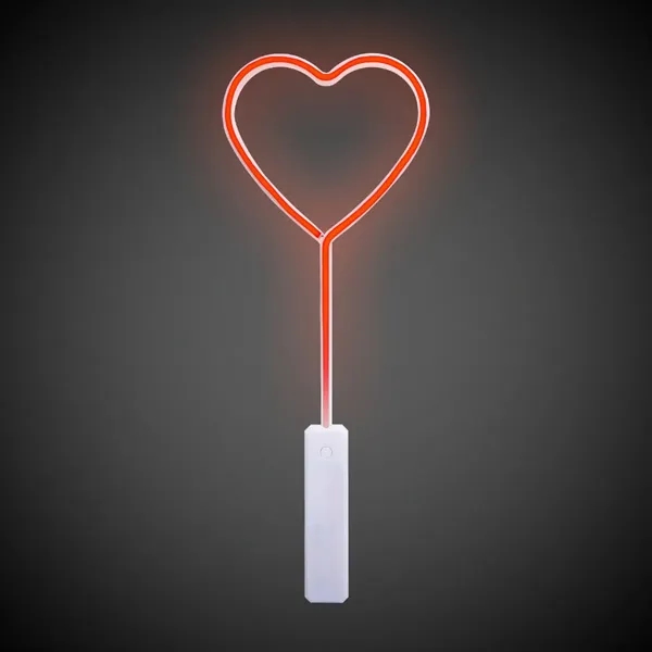 Red Heart Neon Wand - Red Heart Neon Wand - Image 5 of 5