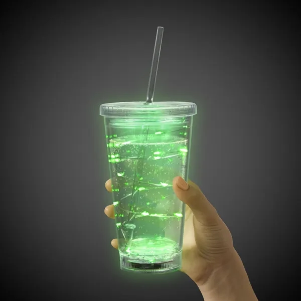 Green String Light 16oz LED Cup - Green String Light 16oz LED Cup - Image 2 of 5