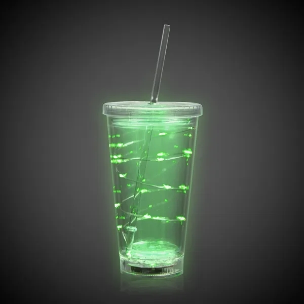 Green String Light 16oz LED Cup - Green String Light 16oz LED Cup - Image 5 of 5