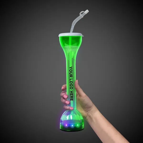17oz Transparent LED Yard Glasses - 17oz Transparent LED Yard Glasses - Image 12 of 17