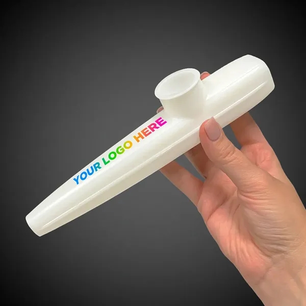 8" White Kazoo - 8" White Kazoo - Image 1 of 4