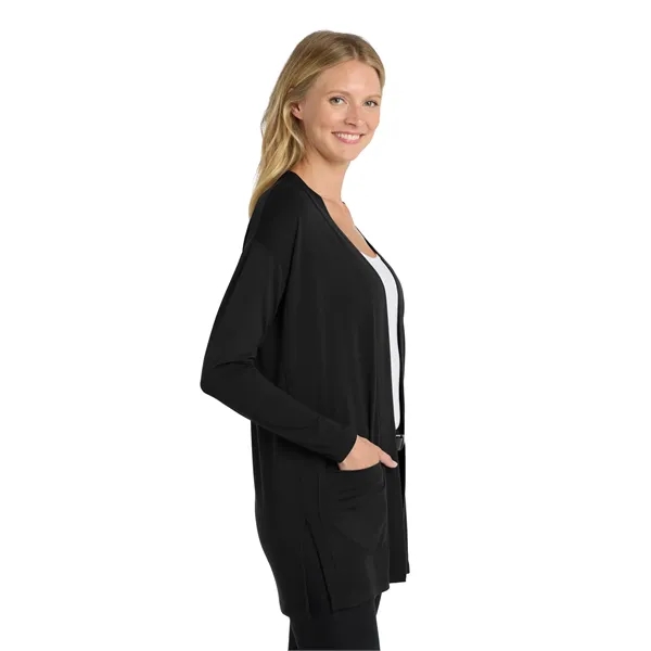 Port Authority Women's Concept Long Pocket Cardigan . - Port Authority Women's Concept Long Pocket Cardigan . - Image 3 of 9