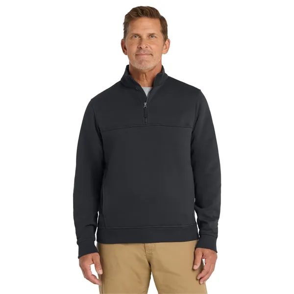 CornerStone 1/2-Zip Job Shirt. - CornerStone 1/2-Zip Job Shirt. - Image 1 of 9