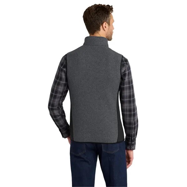 Port Authority R-Tek Pro Fleece Full-Zip Vest. - Port Authority R-Tek Pro Fleece Full-Zip Vest. - Image 5 of 14