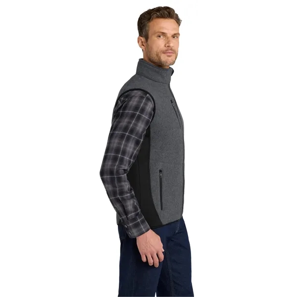 Port Authority R-Tek Pro Fleece Full-Zip Vest. - Port Authority R-Tek Pro Fleece Full-Zip Vest. - Image 7 of 14