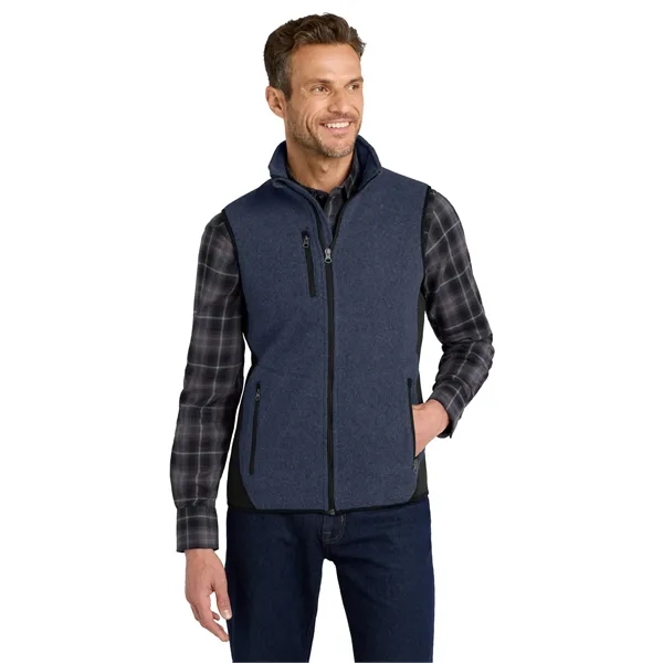 Port Authority R-Tek Pro Fleece Full-Zip Vest. - Port Authority R-Tek Pro Fleece Full-Zip Vest. - Image 8 of 14