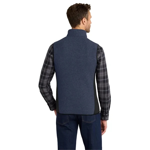 Port Authority R-Tek Pro Fleece Full-Zip Vest. - Port Authority R-Tek Pro Fleece Full-Zip Vest. - Image 10 of 14