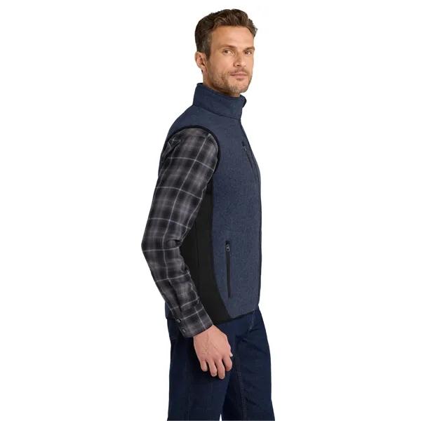Port Authority R-Tek Pro Fleece Full-Zip Vest. - Port Authority R-Tek Pro Fleece Full-Zip Vest. - Image 11 of 14