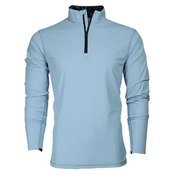 Greyson Men's Tate Mockneck Quarter-Zip - Greyson Men's Tate Mockneck Quarter-Zip - Image 3 of 3