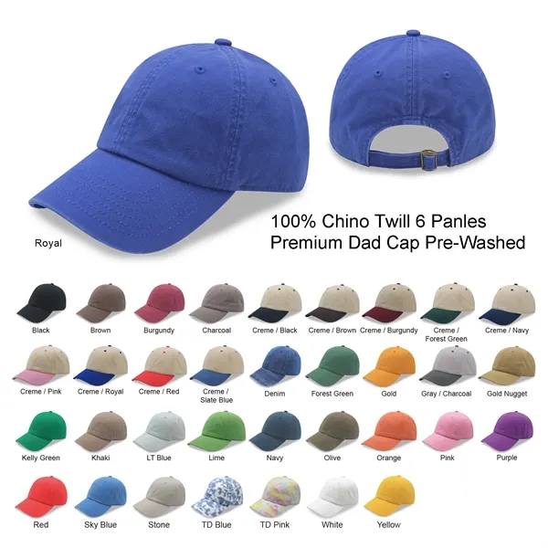 6 Panels Relaxed Golf Hat Dad Cap - 6 Panels Relaxed Golf Hat Dad Cap - Image 45 of 110