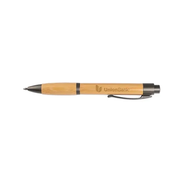 Straight Barrel Bamboo Pen