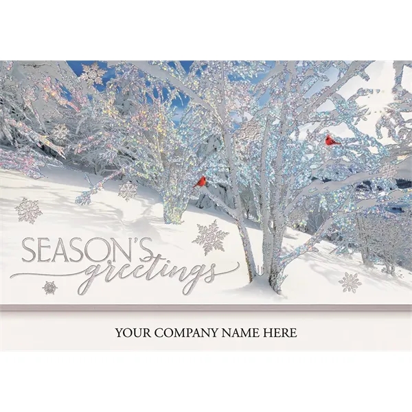 Frosted Wonders Holiday Cards - Frosted Wonders Holiday Cards - Image 0 of 1