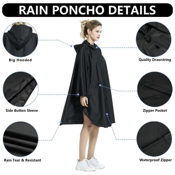 Hooded Rain Coat Trench - Hooded Rain Coat Trench - Image 1 of 8