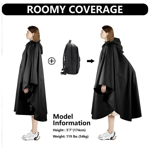 Hooded Rain Coat Trench - Hooded Rain Coat Trench - Image 2 of 8