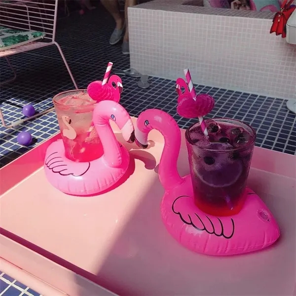 Inflatable Floating Drink Cup Holder - Inflatable Floating Drink Cup Holder - Image 2 of 7