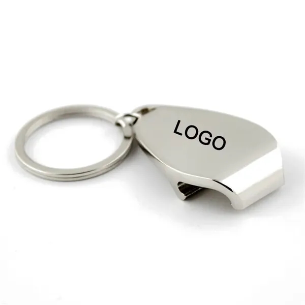 Water Droplet Bottle Opener Keychain - Water Droplet Bottle Opener Keychain - Image 1 of 4